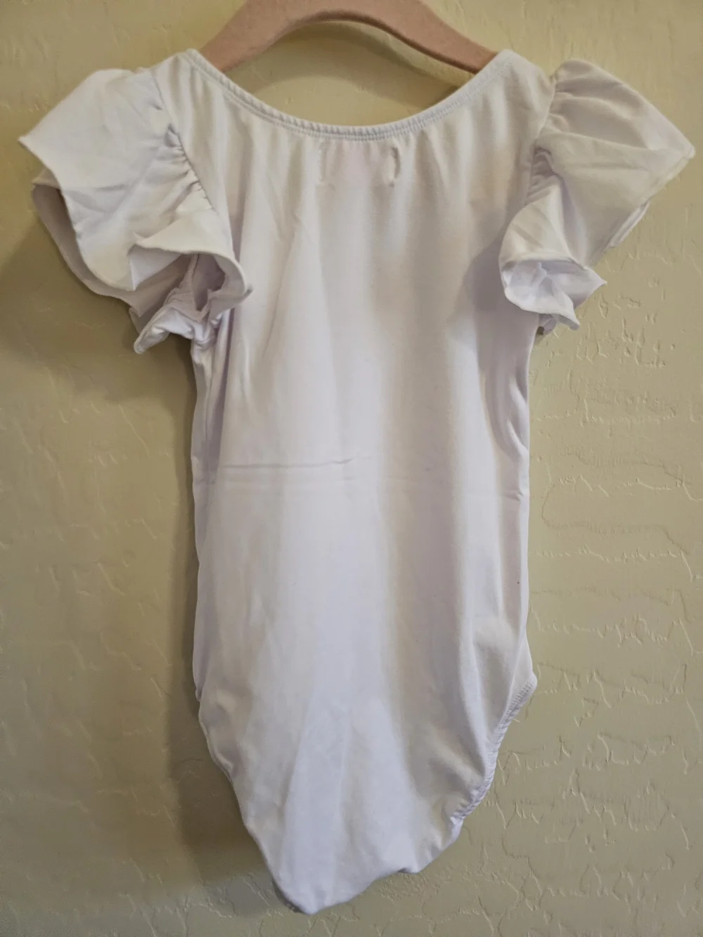 Halloween Girls Disney Check White Leotard 4T